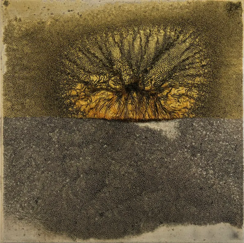 Oil on canvas, painting 5