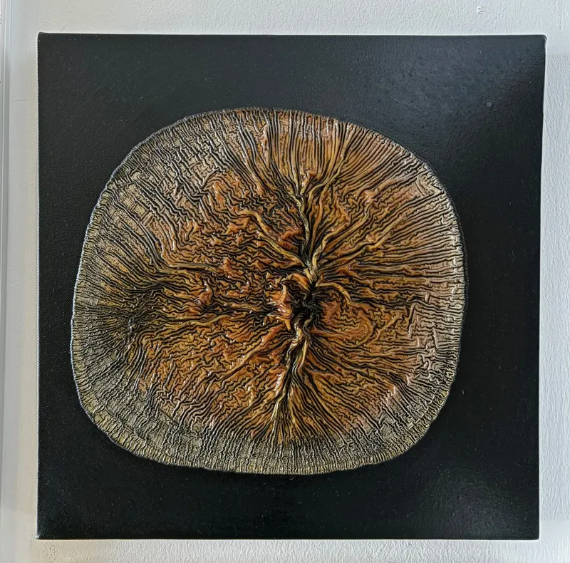 Oil on canvas, painting 38