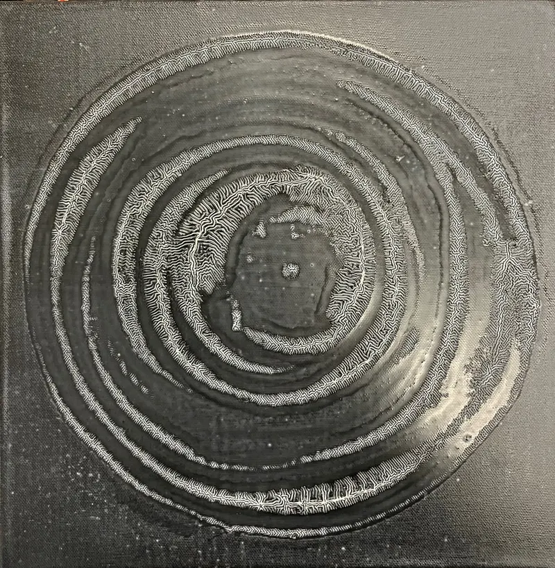 Oil on canvas, painting 44